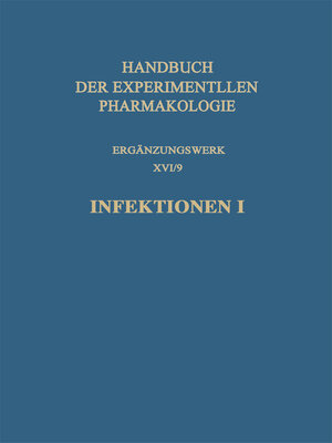cover image of Infektionen I